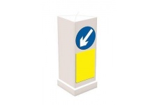 BACHMANN 44-529  TRAFFIC ISLAND BOLLARDS x 10