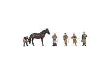 Bachmann Scenecraft 379-327 Rural Tradesmen 6 Figure Set - N Gauge