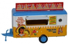 Oxford Diecast 87TR013 Mobile Trailer - Spicy Sanita's