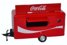 Oxford Diecast 76TR015CC Mobile Trailer Coca Cola 1:76 Scale Diecast Model