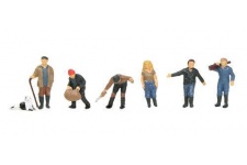 Bachmann Scenecraft 36-412 Modern Farmers 6 Figure Set - OO Gauge