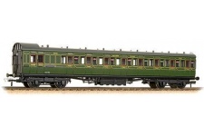 Bachmann Branchline 39-621 60' Ex-SECR Birdcage Brake 3rd 3446 In SR Olive Green