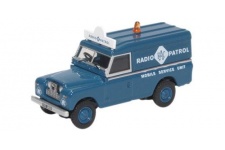 Oxford Diecast 76LAN2017 Land Rover Series II LWB Hard Top RAC