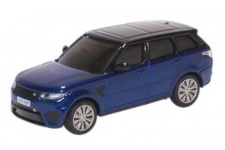 Oxford Diecast 76RRS001 Range Rover Sport SVR Setoril Blue