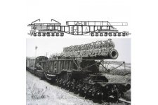Oxford Rail OR76BOOM02 Rail Gun WWII Gladiator