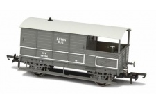 Oxford Rail OR76TOB002 Toad Brake Van - GWR 4 Wheel Plated Late