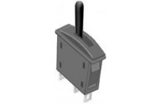 Peco PL-26B Pecolectrics Black Lever Passing Contact Switch