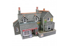 Metcalfe PN154 Village Shop & Cafe N Gauge Card Kit