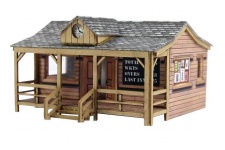 Metcalfe PN821 Wooden Pavillion N Gauge Card Kit
