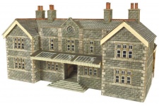 Metcalfe PN920 Mainline Station Booking Hall N Gauge Card Kit