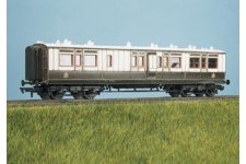 RATIO 734 LMS (EX LNWR) CORRIDOR ARC ROOF 3RD CORRIDOR PLASTIC KIT