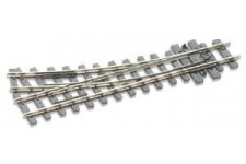 Peco SL-E491 Turnout Irregular Sleepers Small Radius Right Hand