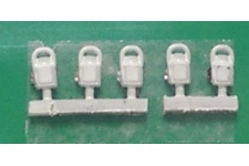 Springside DA4 White LMS Head & Tail Lamps White (Pack of 5)