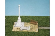 Wills Kits SS72 Village Scene, Bench, Horse Trough and Village Cross Plastic Kit