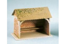 Wills Kits SS75 Bus Shelter OO Gauge Plastic Kit