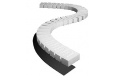 Woodland Scenics ST1407 Foam Riser 1 Inch High By 2 Feet Long (4)