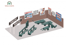 Wills Lineside Kits SS68 Platform Accessories OO Gauge Plastic Kit