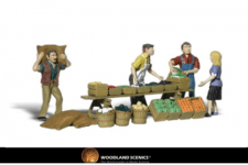 Woodland Scenics A1896 Scenic Accents Figures Farmers Market