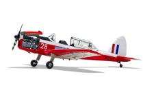 Assembled 1:48 scale model Airfix a04105 de havilland chipmunk