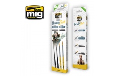 Ammo MIG7600 Figures Brush Set