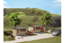 Auhagen 12339 1:100 2 Weekend Cabins Example Layout