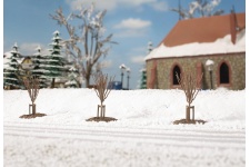 Auhagen 70951 Model Railway Scenery - Young Winter Trees