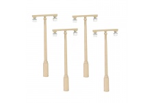 Bachmann 44-542 Concrete Platform Lamps 4