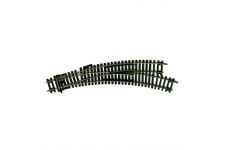 Bachmann 36-875 Right-Hand Curved Point Radii 438mm Arcs 22.5 Degrees And 33.75 Degrees