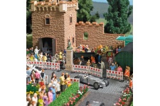 Busch 1013 Barrier Gate HO/OO Gauge Plastic Kit