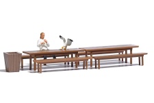 Busch 7994 Fish’n’Chips HO / OO Scale Plastic Kit