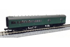 Dapol 2P-012-356 Maunsell BR Brake 3rd Class Coach SR Green 3221