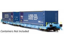 Dapol 4F-053-003 Megafret Wagon Set 3368 490 9 460-0 Weathered
