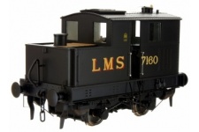 Dapol 7S-005-004 Sentinel Steam Shunter Y1/Y3 LMS 7160 Front Left