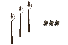 dcc-concepts-legacy-lml-ssbk-skyline-4mm-scale-swan-neck-street-platform-lamps-black-3-pack