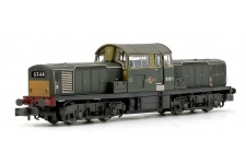EFE Rail E84508 Class 17 D8511 BR Green (Small Yellow Panels) Front Left