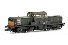 EFE Rail E84509 Class 17 D8600 BR Green (Small Yellow Panels) Front Left