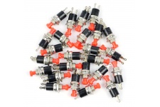 Gaugemaster BPGM516 Red Push To Make Switches 25
