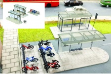 Gaugemaster GM423 Fordhampton Bus Shelters OO Gauge Plastic Kit