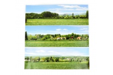 Gaugemaster GM753 Open Field Small Backscene (1372mm By 152mm)