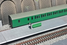 Gaugemaster GM455 OO Scale Station Platform Straights (Pack of 2)