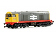 Graham Farish 371-034A Class 20 156 BR Railfreight Red Stripe Diesel Locomotive