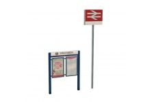 Graham Farish Scenecraft 42-548 Station Signage Set