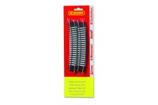 Hornby HT8301 R606 2nd Radius Curve Blister Pack 4