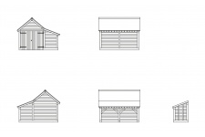 Hornby R7271 Modern Timber Garage