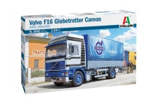 Italeri 03945 Volvo F16 Globetrotter Canvas with Tail Lift 1:24 Scale Model Truck Kit