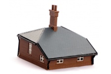 Kestrel KD21 Level Crossing Gates And Keepers Cottage N Scale Plastic Kit