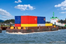 Kibri 38524 Barge For Bulk Goods or Containers