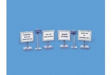 Modelscene 5093 00 Gauge Trespass and Board Signs