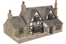 Metcalfe PO267 Town End Cottage OO Gauge Card Kit