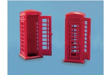 Modelscene 5006 Telephone Kiosks OO Gauge Plastic Kit